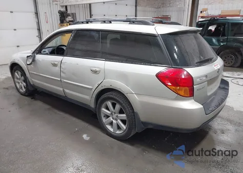 2006 Subaru Outback 2.5I Limited из США, поврежденный, VIN 4S4BP62C767359601